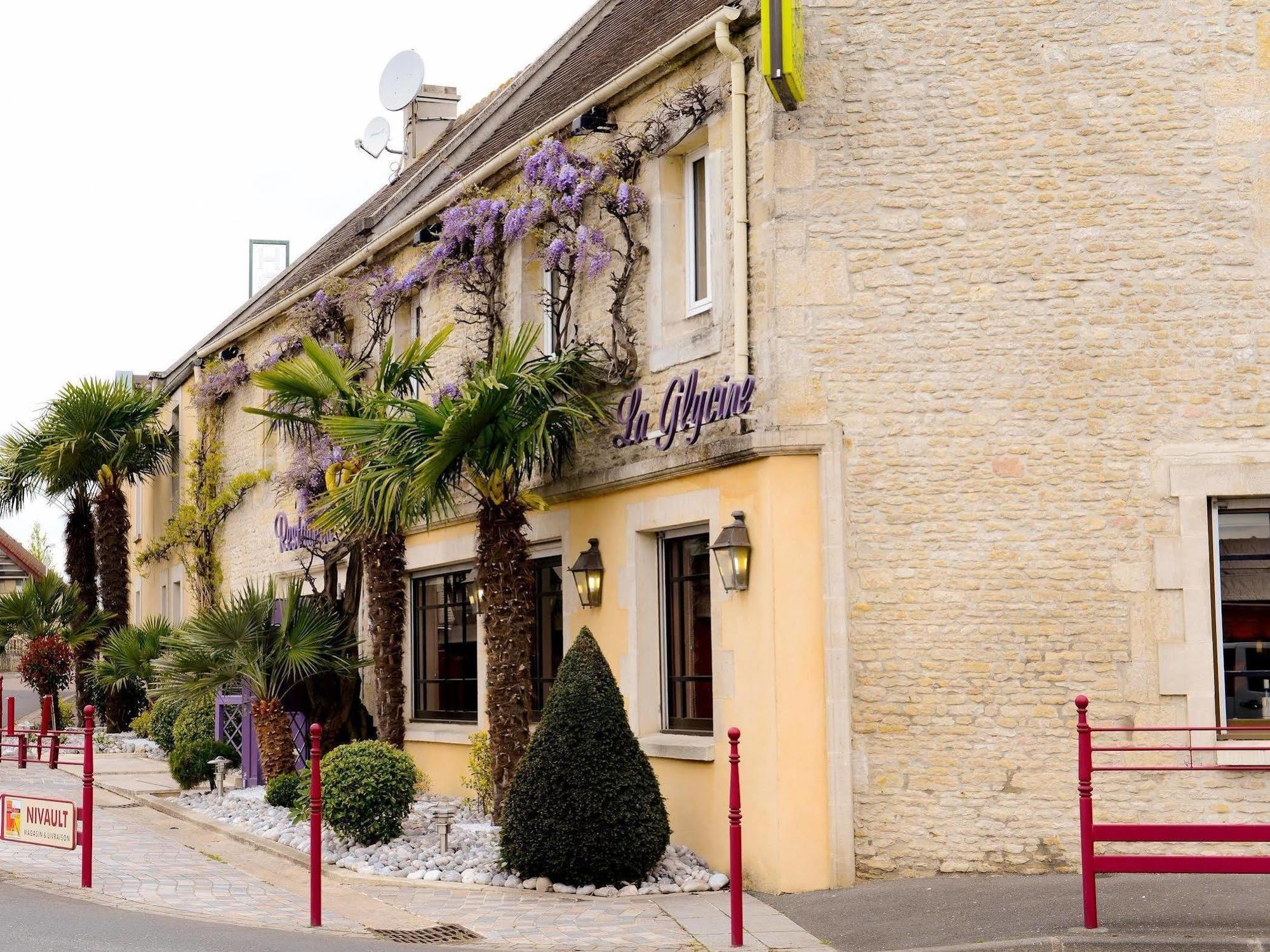 Hotel La Glycine Bénouville Exterior foto